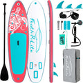 FEATH-R-LITE Inflatable Ultra-Light Stand Up Paddle Board for All Skill Levels