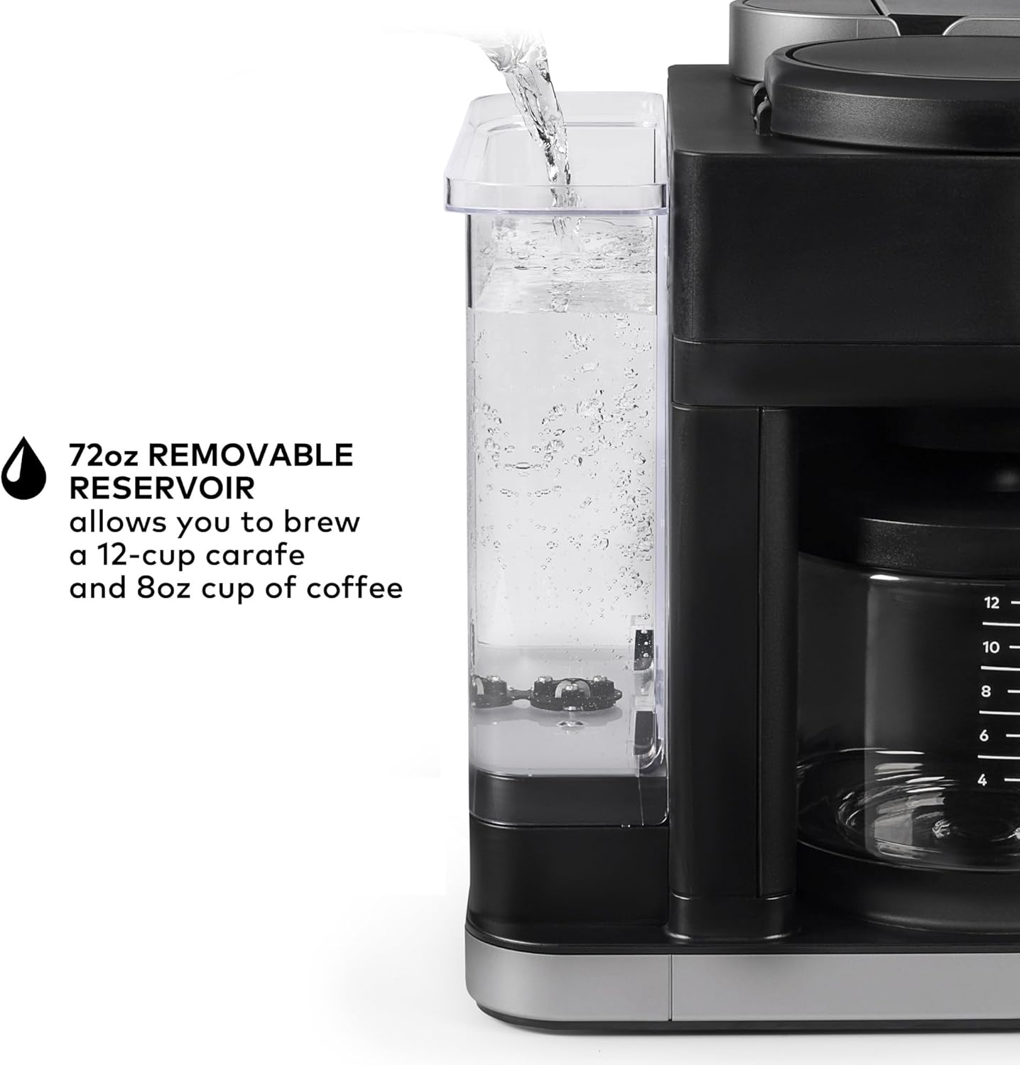 Keurig K-Duo Hot & Iced Single Serve & Carafe Coffee Maker MultiStream Technology 72oz Reservoir wourant