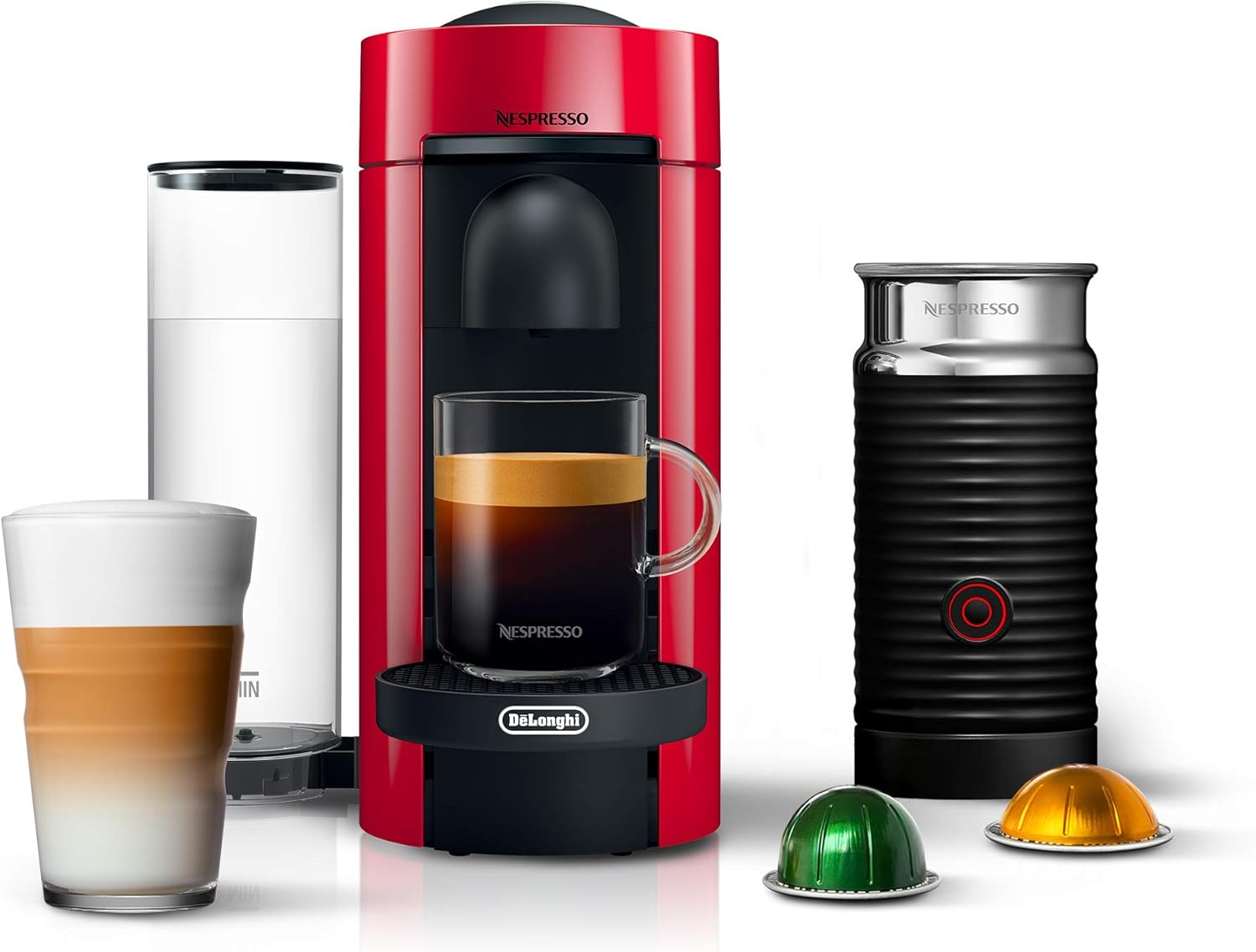 Nespresso Vertuo Plus Coffee and Espresso Maker by De'Longhi, Grey wourant