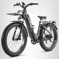 Gotrax 20" Folding Electric Bike with 40 Miles by 48V Battery 20Mph Power by Peak 500W wourant