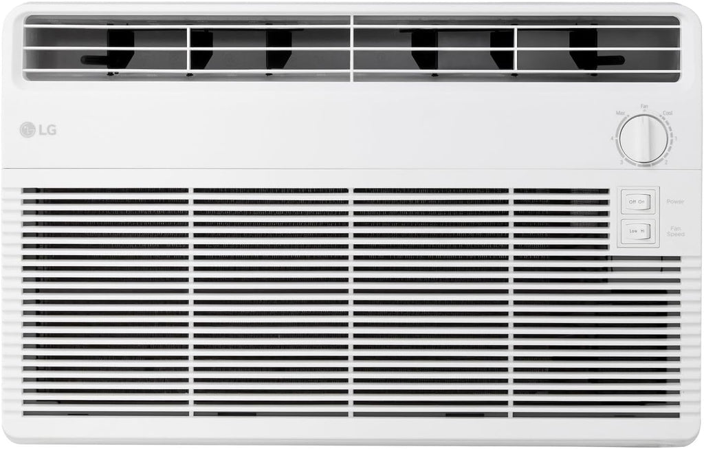LG 6,000 BTU Window Air Conditioner, 115V, Cools 250 Sq.Ft. for Bedroom, Den wourant