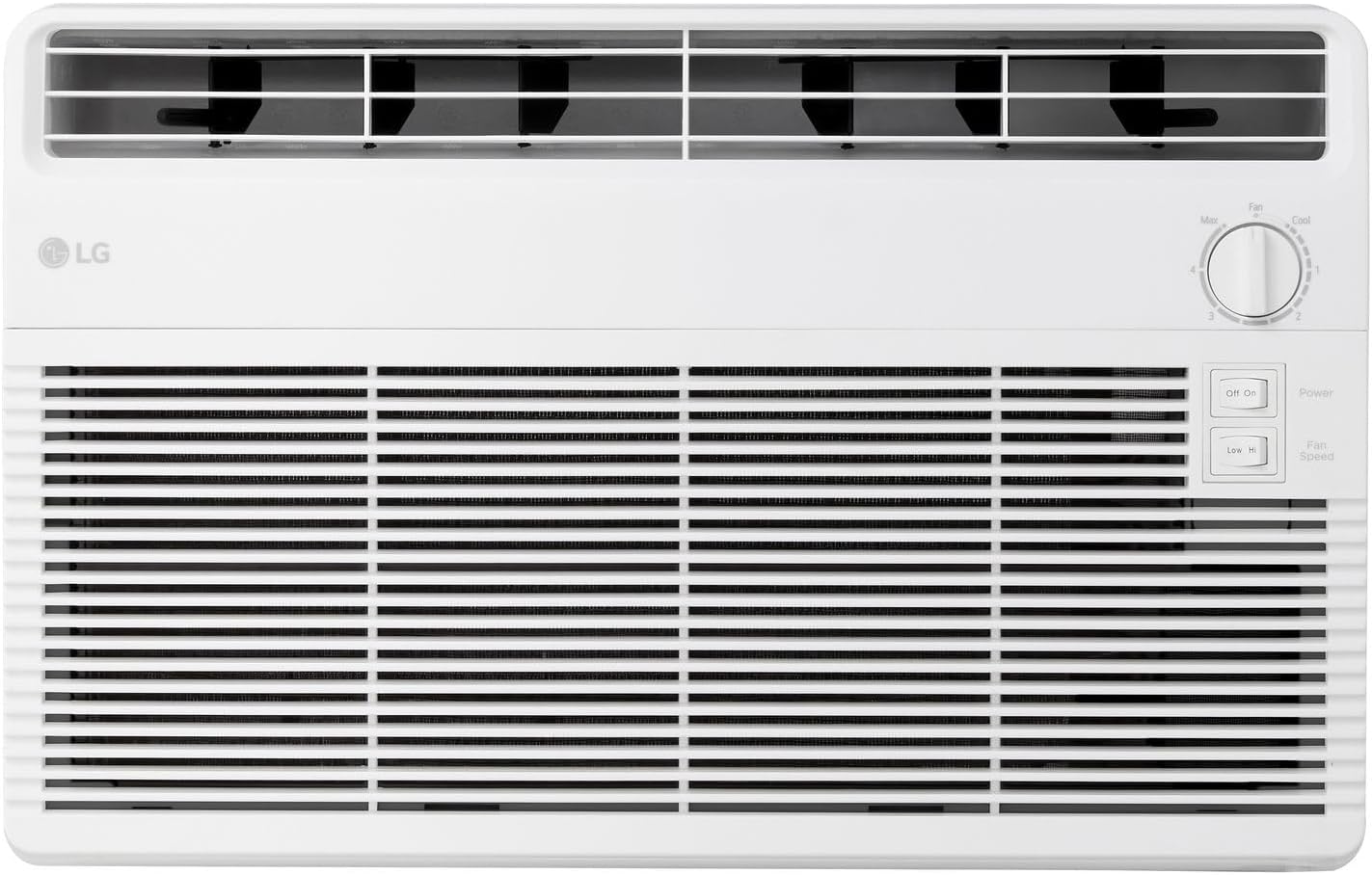 LG 6,000 BTU Window Air Conditioner, 115V, Cools 250 Sq.Ft. for Bedroom, Den wourant