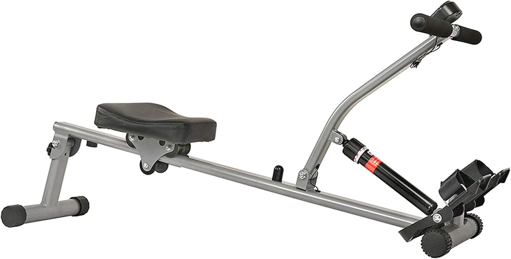 Sunny Health & Fitness Compact Adjustable Rowing Machine with 12 Levels of Resistance for Complete Body Workouts and Optional Free SunnyFit App Enhanced Connectivity wourant