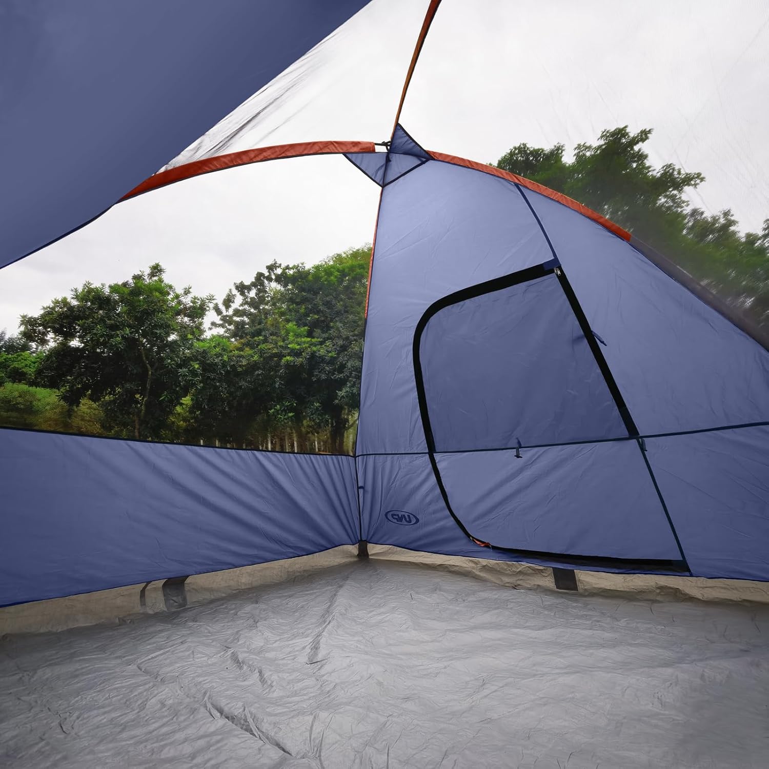 Camping Tent 2/3/4/6 Person Dome Tent Portable Camping Tent for Outdoor and Backpacking Beach wourant