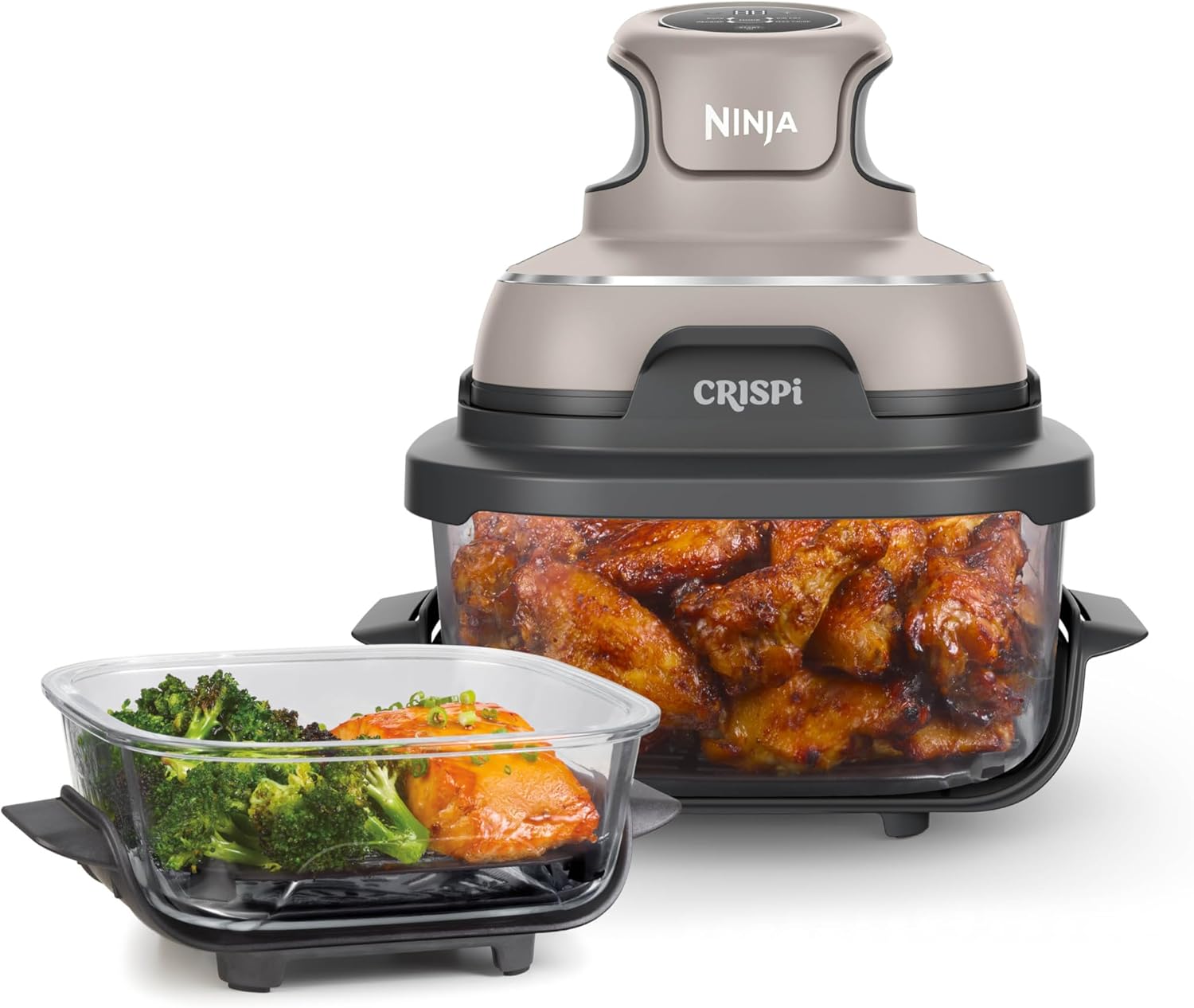 Ninja Crispi 4-in-1 Portable Glass Air Fryer Cooking System wourant