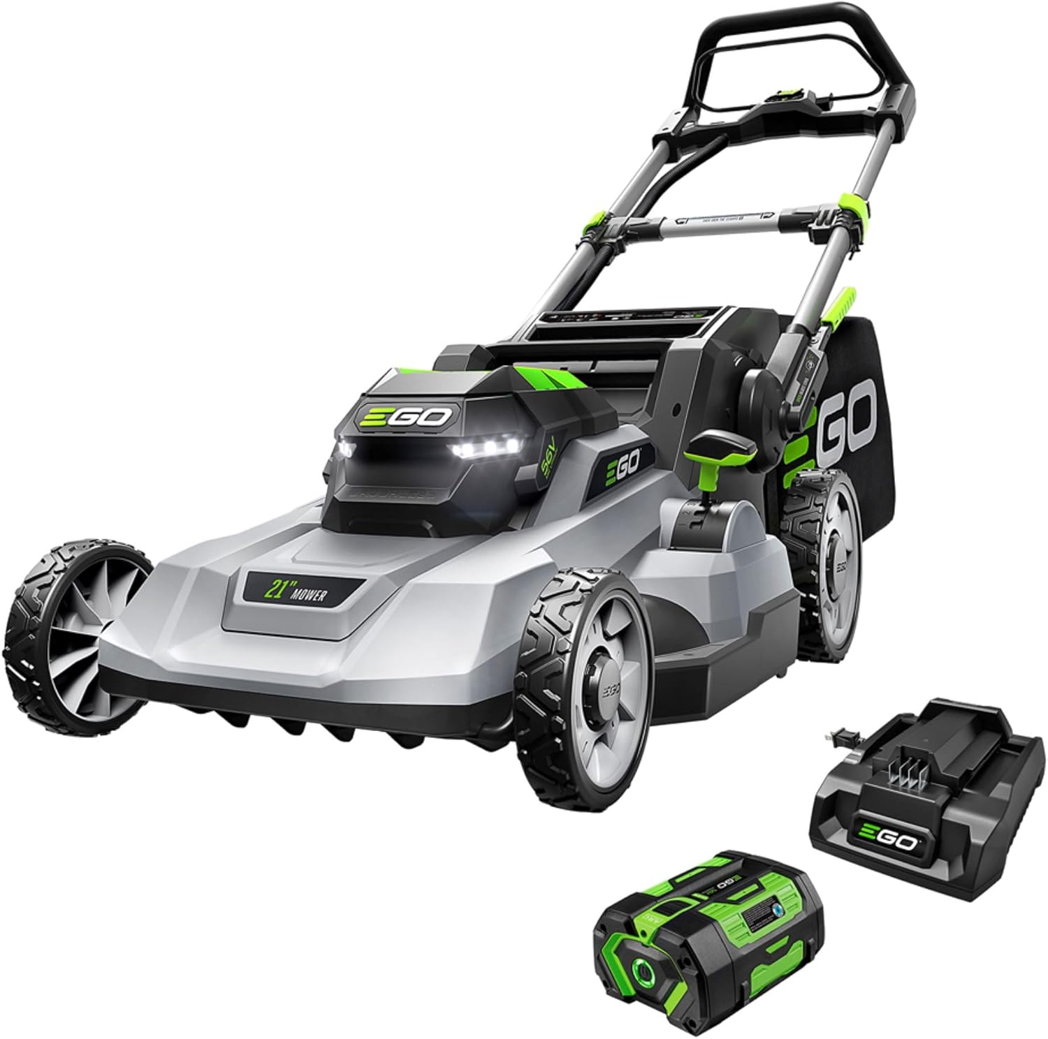 EGO POWER+ Electric Lawn Mower, Cordless, Includes 56V 6.0Ah Battery And 320W Charger wourant