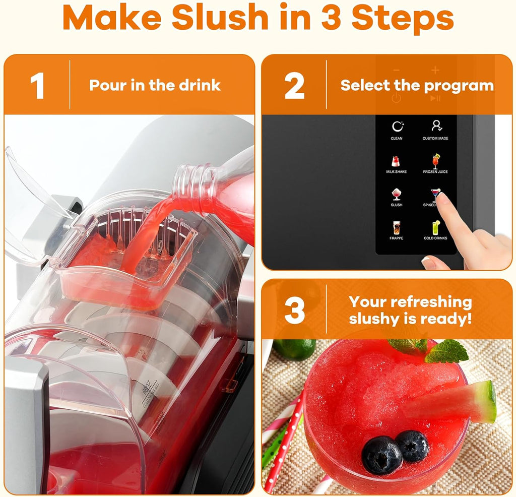 Ninja SLUSHi with RapidChill Technology, 88 oz. Frozen Drink & Slushie Machine, 5 Preset Programs, Margaritas, Frappés, and More wourant