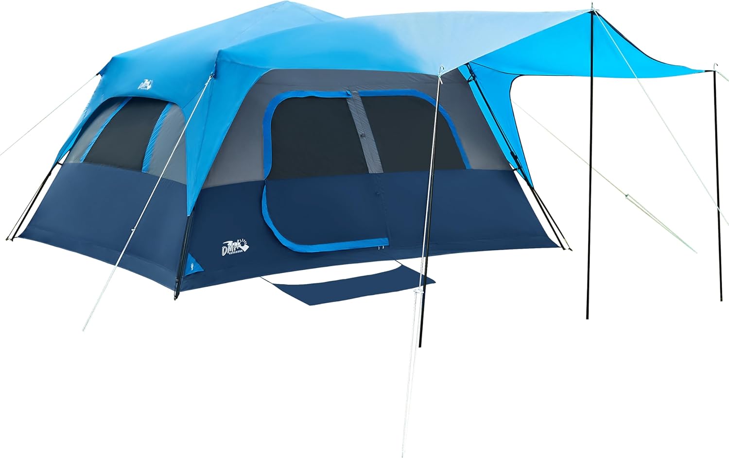 Quick-opening tent, family camping tent, pop-up camping tent, large waterproof tent for outdoor camping wourant