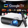 HAPPRUN Native 1080P Bluetooth Mini Projector, Full HD Portable Outdoor Movie Projector wourant