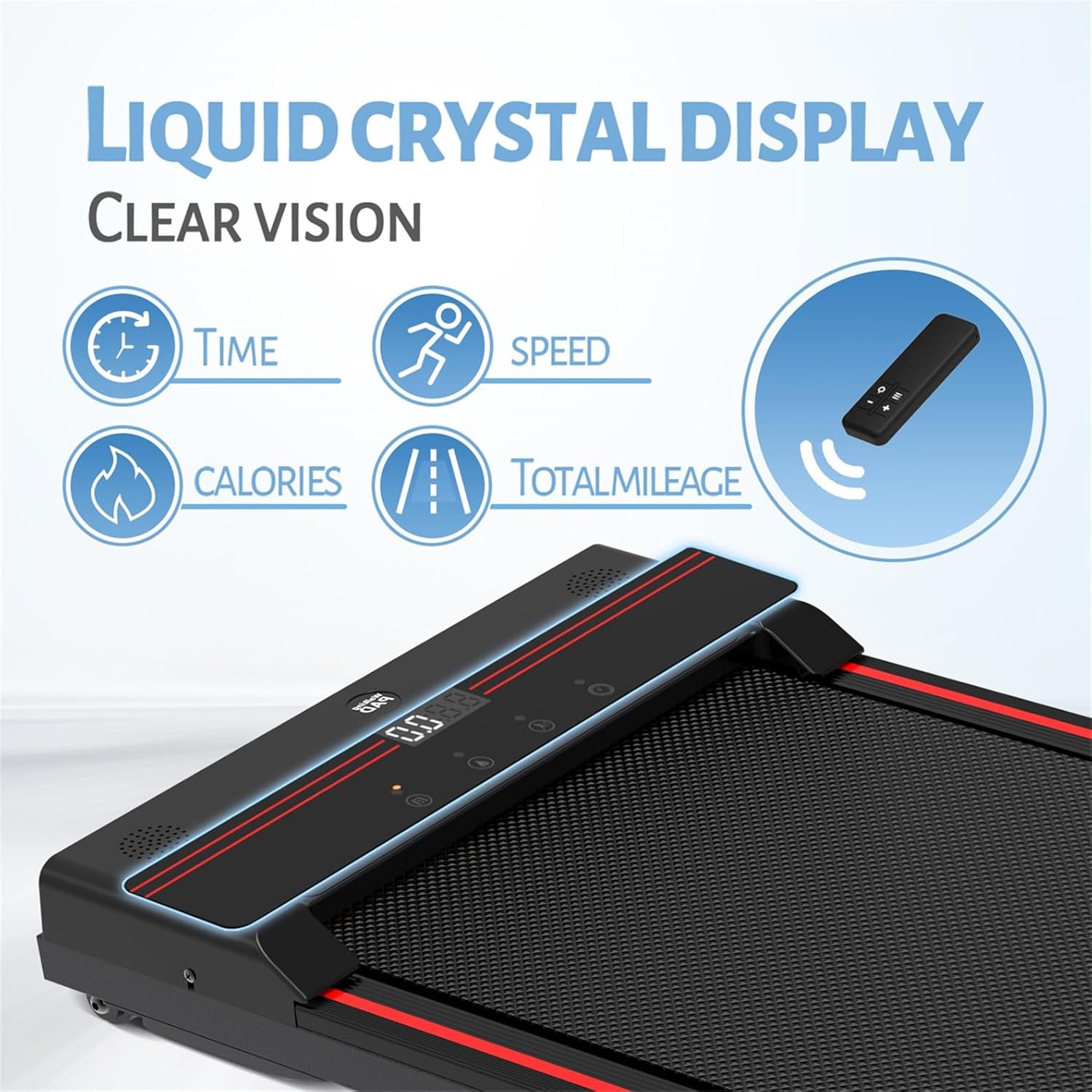 Sperax Walking Vibration Pad with APP, 3 in 1 Under Desk Treadmill, 2.5HP Low Noise Walking Treadmill Pad with Remote Control,Portable Treadmills for Home Office wourant