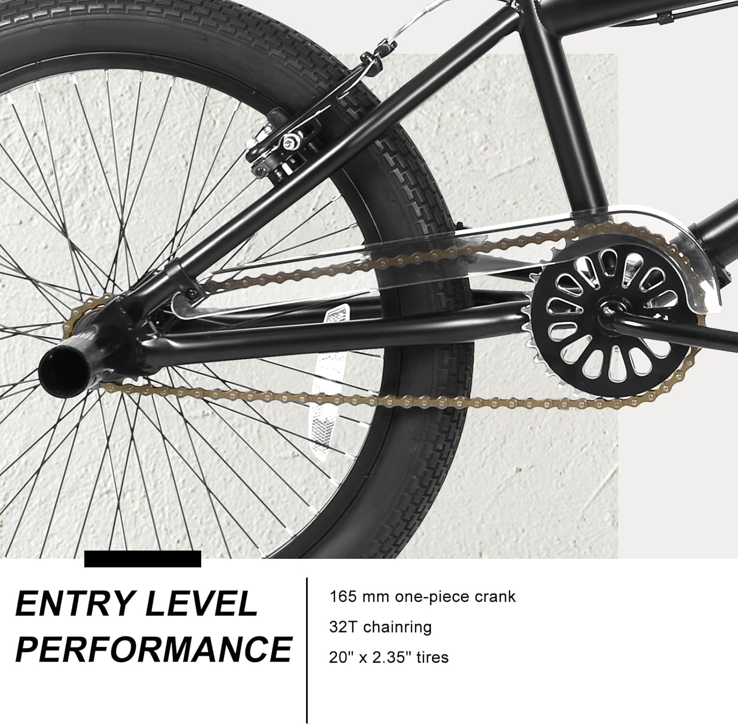 WEIZE Freestyle BMX Bicycle 20 Inch Stunt Bike for Kids and Adults Men and Women High Strength Steel Frame 360 Degree Rotor Freestyle wourant