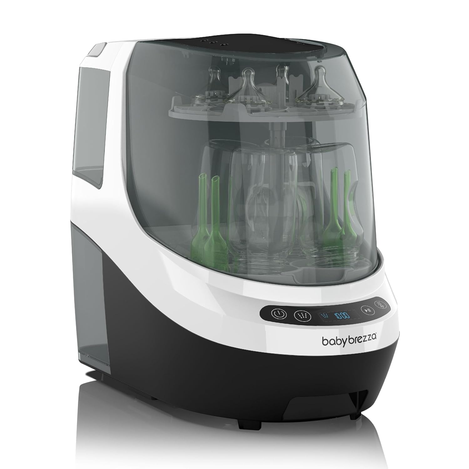 Bottle Washer Pro - Baby Bottle Washer, Sterilizer + Dryer - All in One Machine Cleans Bottles, Pump Parts, & Sippy Cups wourant