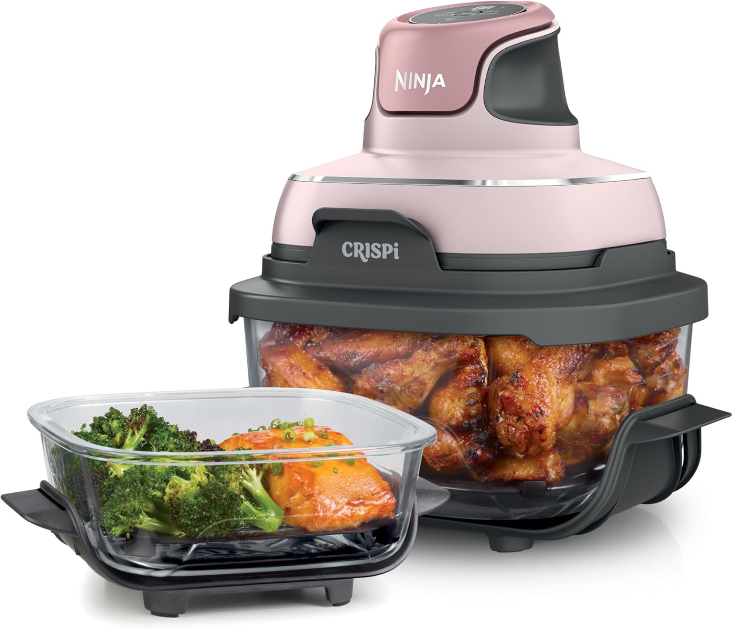 Ninja Crispi 4-in-1 Portable Glass Air Fryer Cooking System wourant