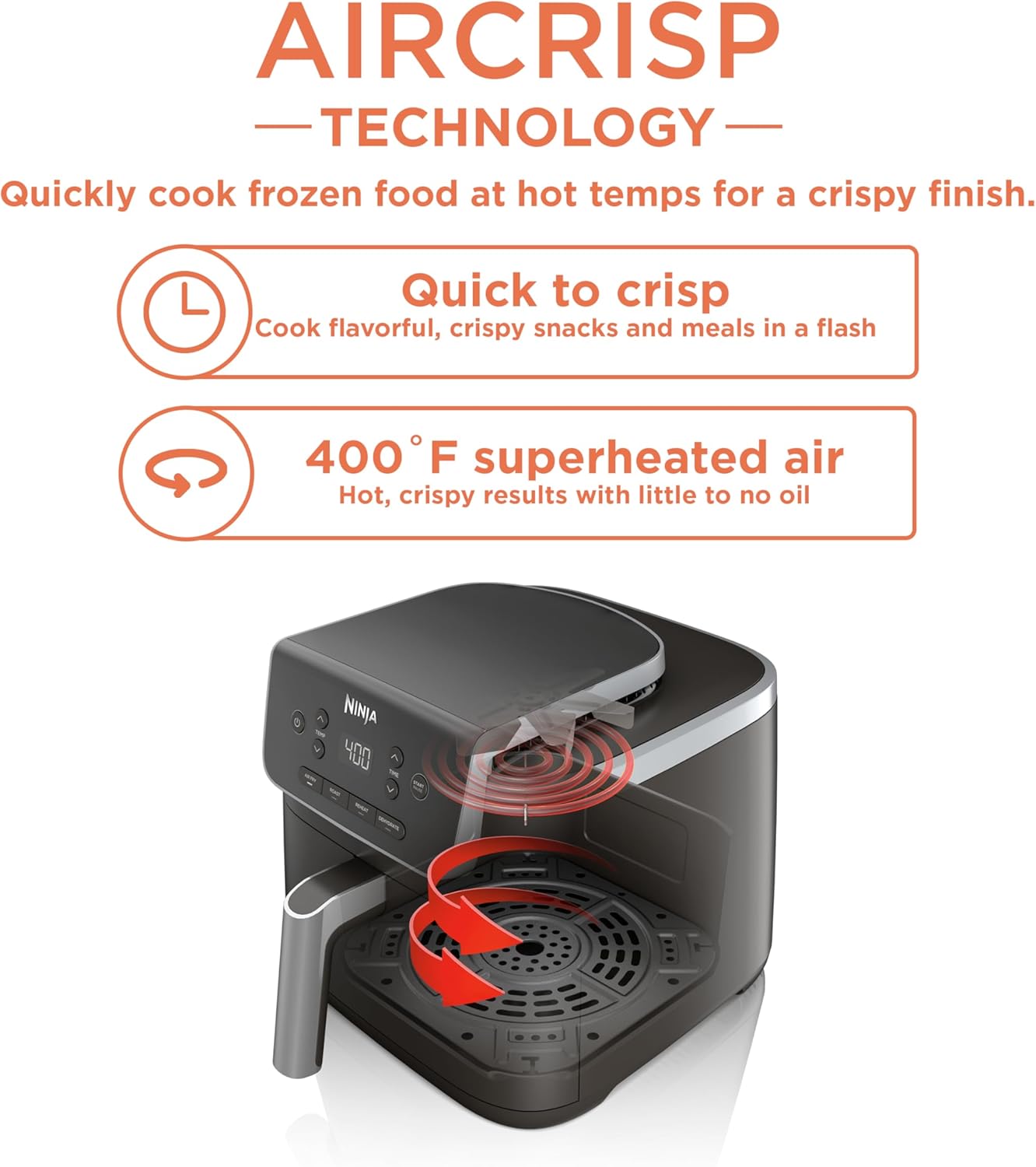 Ninja Air Fryer Pro XL 6-in-1, 6.5-Quart Capacity, Maximum Crispness, Air Fryer Bake wourant