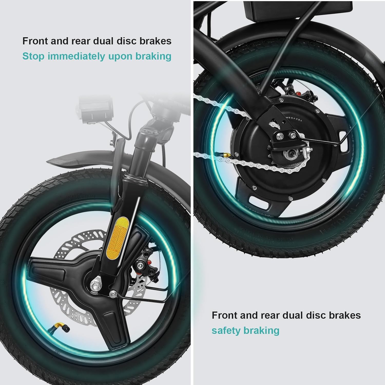 Electric Bike for Adults Teens Folding E-Bike Commuter City Foldable ebike Motor 48V 24MPH wourant