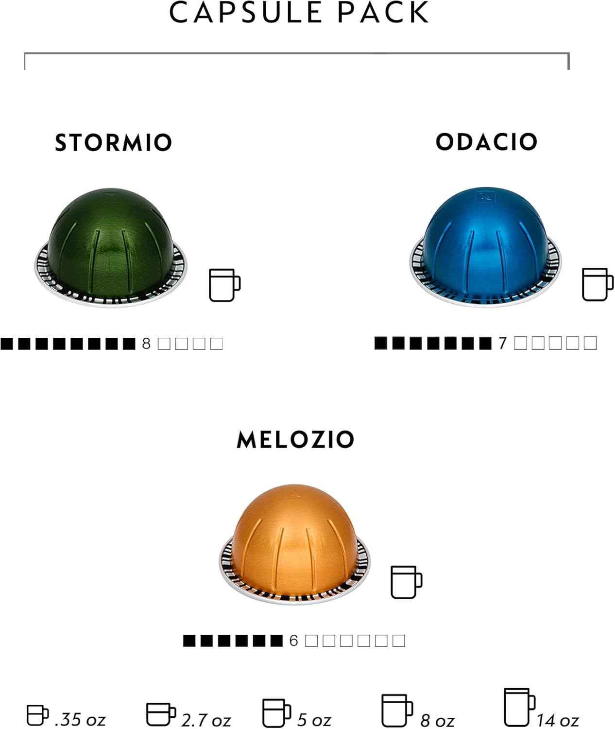 Nespresso De'Longhi Vertuo Single coffee and espresso makers wourant