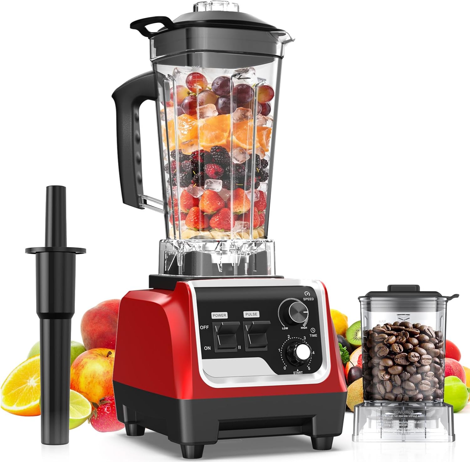 1800W Blender for Smoothies 70 oz Large Capacity Countertop Blenders with 20 oz Grinding Cup wourant