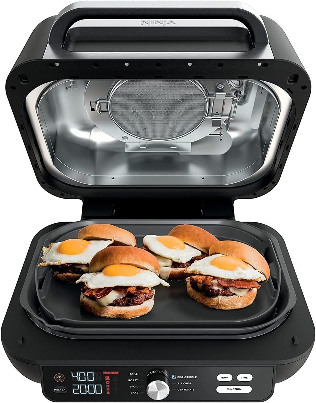 Ninja Foodi Smart XL 6-in-1 Indoor Grill with Air Fry, Bake, Roast, Broil, and Dehydrate, Smart Thermometer wourant
