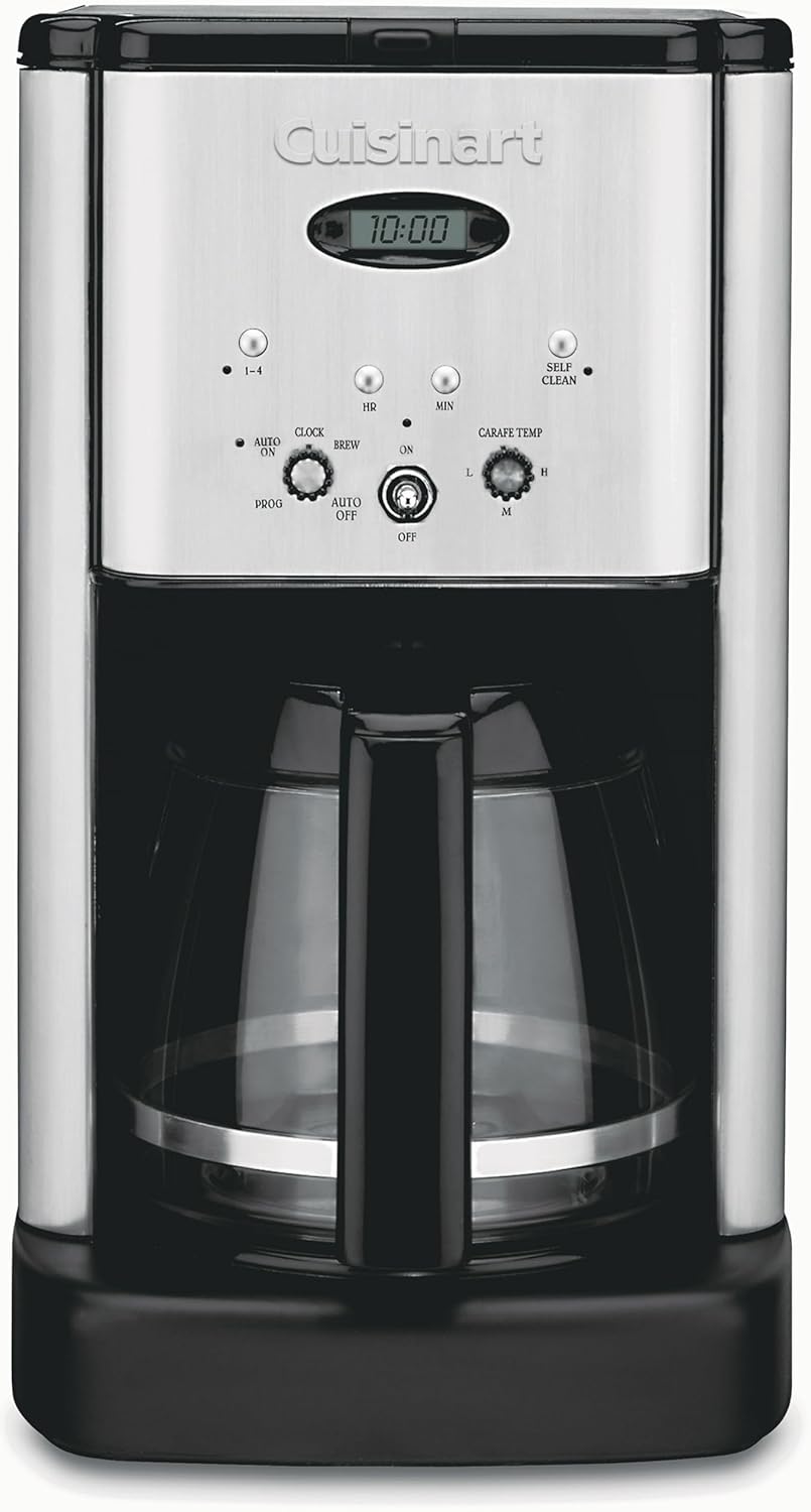 DCC-1200P1 12-Cup Programmable Coffeemaker Coffee Maker, Carafe wourant