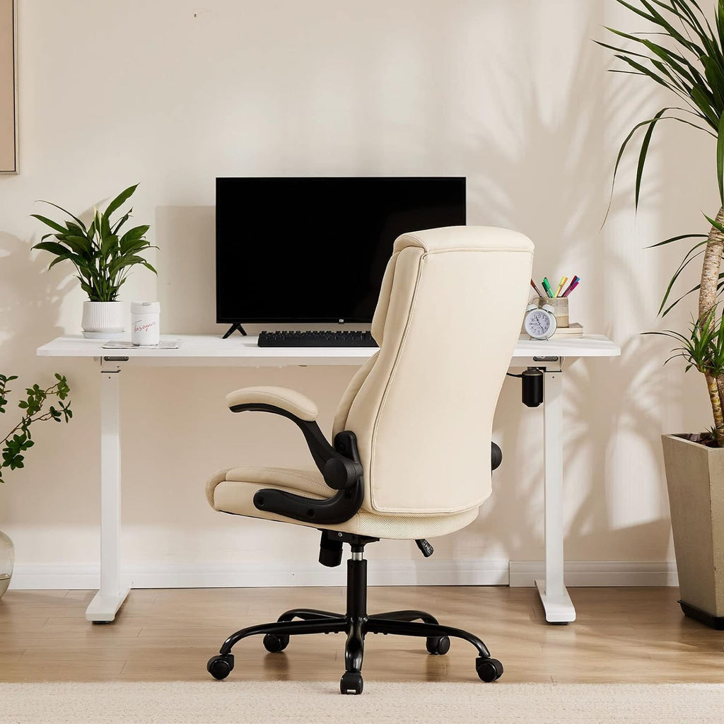 Ergonomic Office Chair Heavy Duty Work Desk Chair Adjustable Swivel Rolling Chair with Wheels wourant