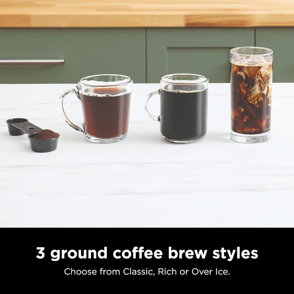 Ninja Espresso & Coffee Maker & Barista System, 3 Espresso Brew Styles wourant