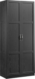 Sauder Select Storage Cabinet, Pantry Cabinet Kitchen Storage with Adjustable Shelves wourant