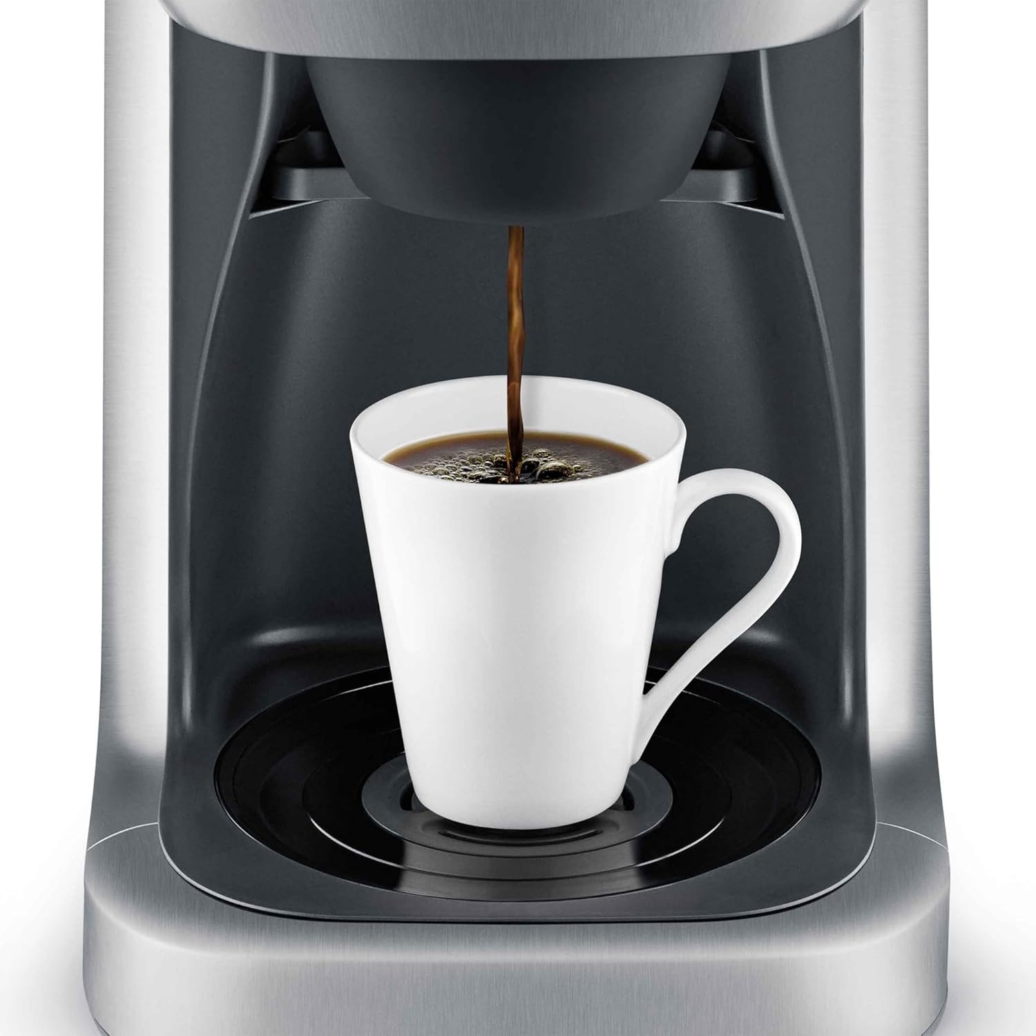Breville BDC650BSS Grind Control Coffee Maker With Grinder, Brushed Stainless Steel, Thermal Carafe woonhhop