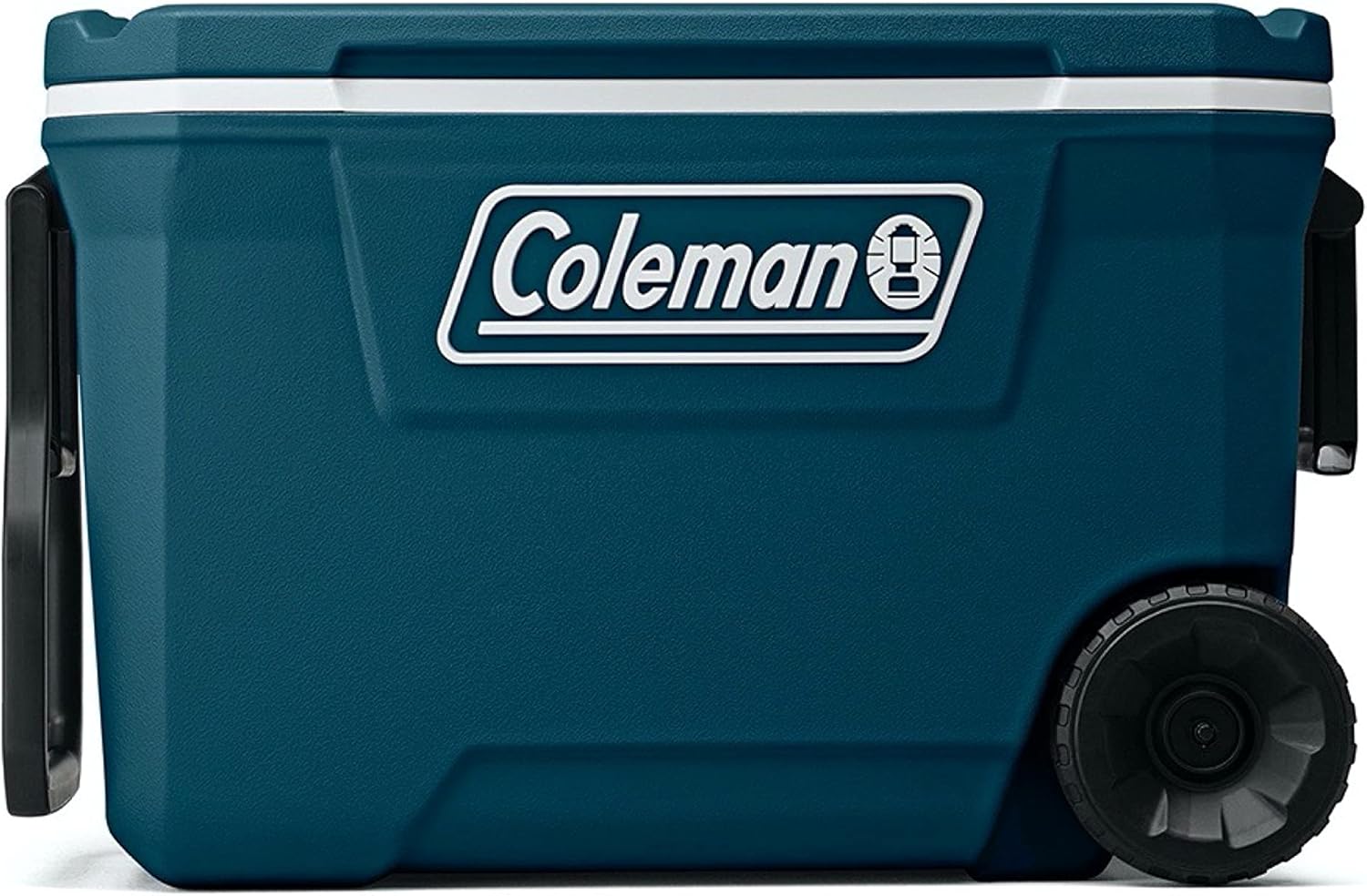 Coleman Insulated Portable Rolling Cooler with Wheels, Leak-Proof Outdoor Hard Cooler, Keeps Ice for Up to 5 Days, 100 Quart wourant