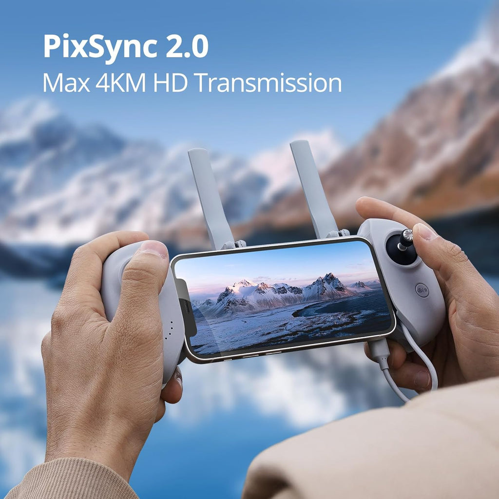 Potensic ATOM SE GPS Drone with 4K EIS Camera, Under 249g, 62 Mins Flight, 4KM FPV Transmission, Brushless Motor, Max Speed 16m/s, Auto Return, Lightweight and Foldable Drone for Adults Beginner wourant