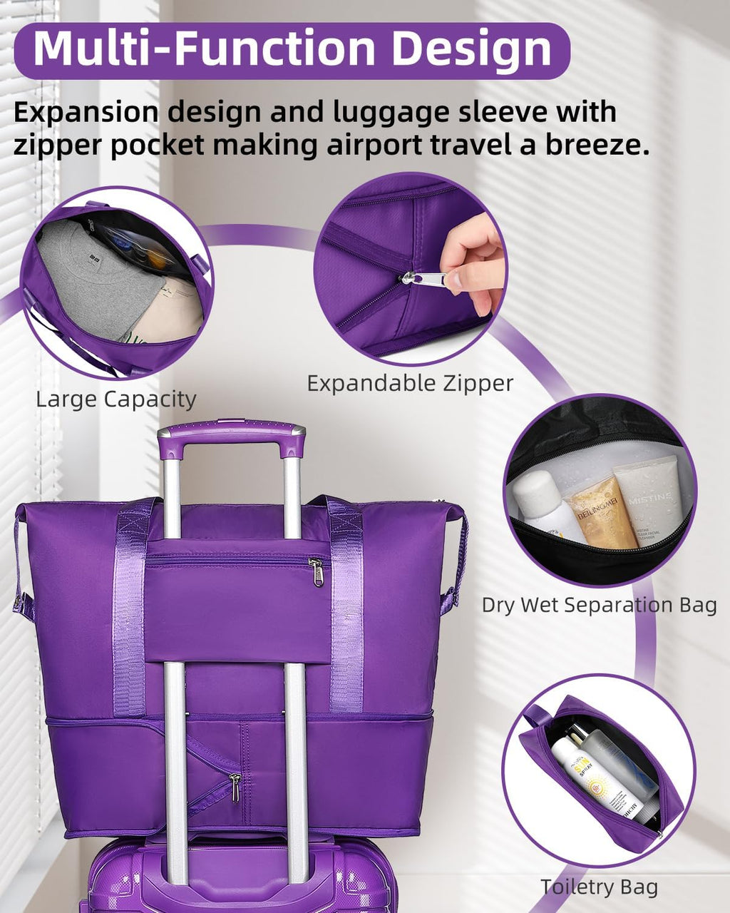 6-piece luggage set, expandable hardshell suitcase set with spinner wheels, lightweight rolling luggage set wourant