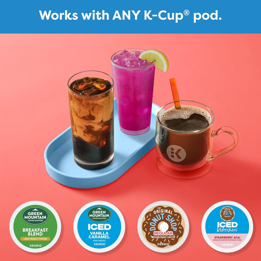 Keurig K-Iced Coffee Maker Single Serve K-Cup Pod wourant