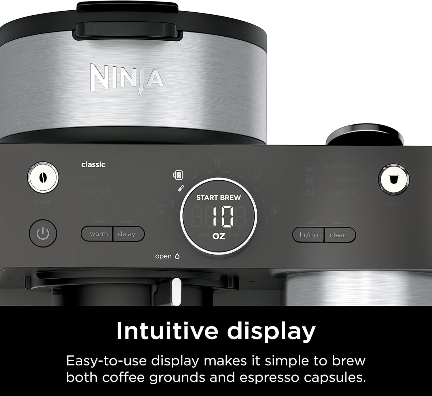 Ninja Espresso & Coffee Maker & Barista System, 3 Espresso Brew Styles wourant