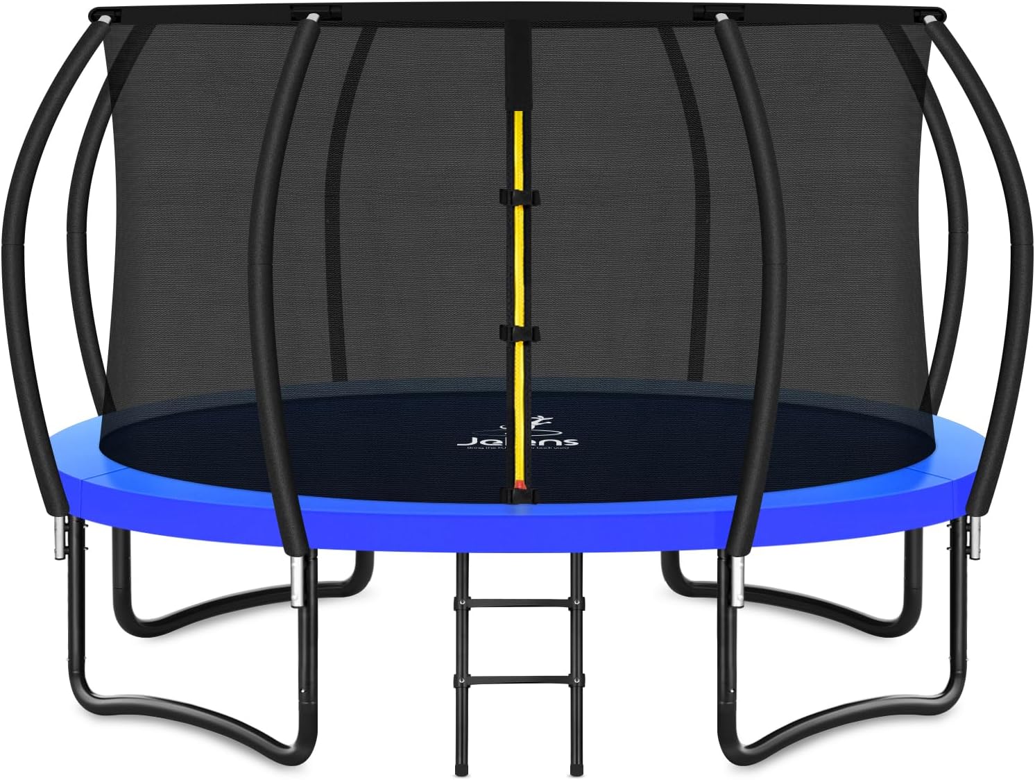 Trampoline 8FT 10FT 12FT 14FT 16FT, Recreational Trampolines with Enclosure Net and Ladder, Outdoor Anti-Rust Trampolines for Kids and Adults, ASTM Approved wourant