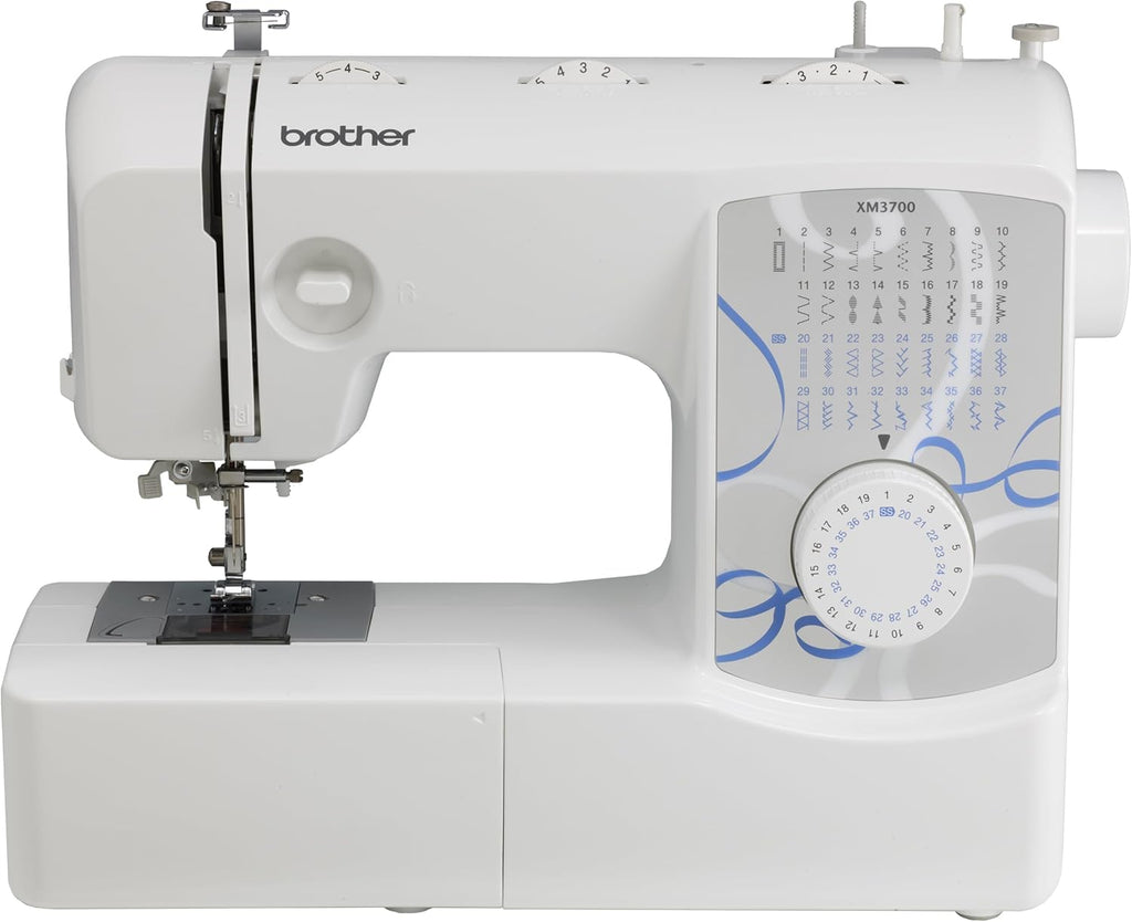 Brother XM3700 Sewing Machine, 37 Built-in Stitches, 5 Included Sewing Feet wourant
