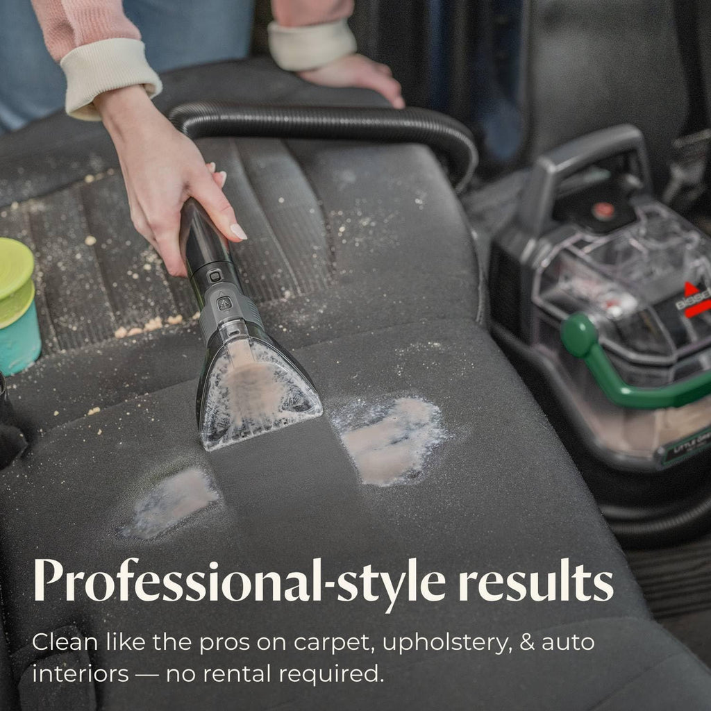 BISSELL Portable Carpet Cleaner, Portable Carpet and Upholstery Deep Cleaner, Car/Auto Detailer wourant