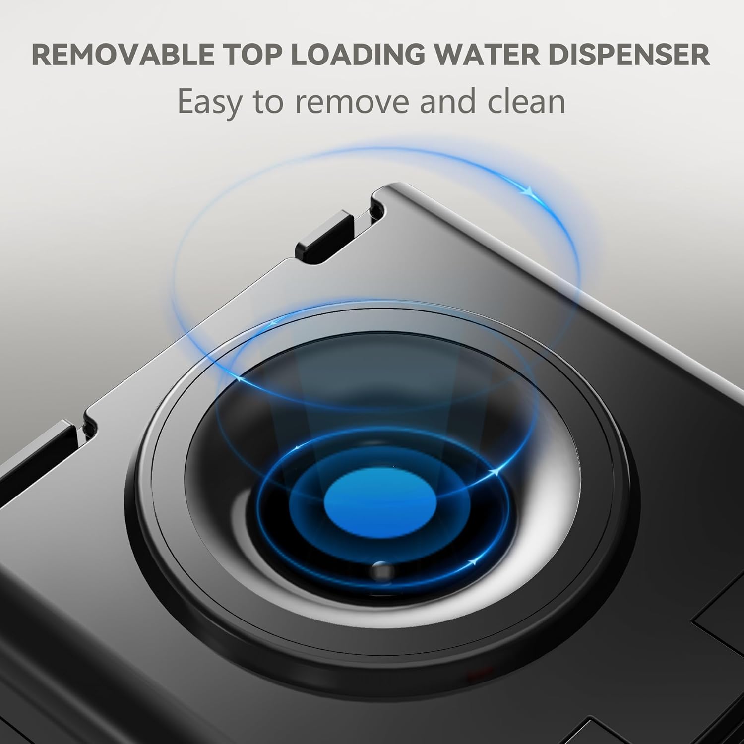 Euhomy Hot Cold Water Dispenser Top Loading Water Dispenser for 3 or 5 Gallon Bottles wourant