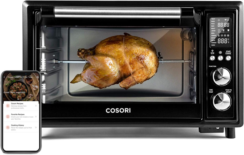 Air Fryer Toaster Oven Combo 13-in-1 32Qt APP & Voice Control Convection Oven Countertop wourant