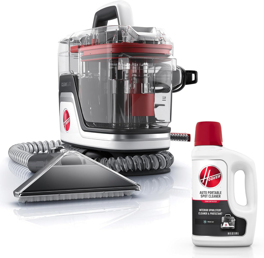 Hoover CleanSlate Plus Portable Carpet & Upholstery Spot Cleaner with Powerful Suction and Multiple Tools wourant
