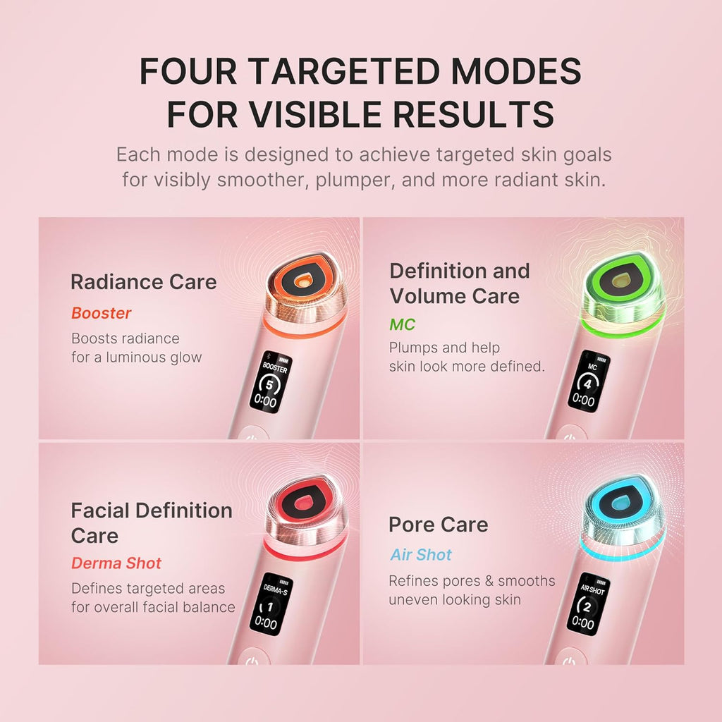 medicube Booster Pro | 6-in-1 Real Glass Glow Beauty Massager | for Clear, Radiant wourant