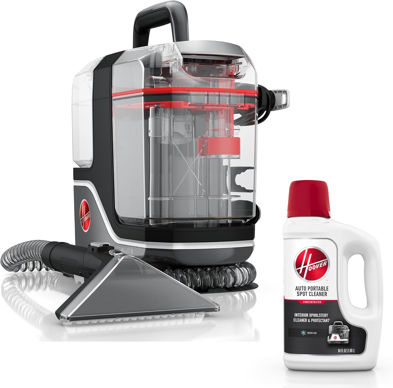 Hoover CleanSlate Plus Portable Carpet & Upholstery Spot Cleaner with Powerful Suction and Multiple Tools wourant