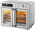 Midea Flexify French Door Toaster Oven Air Fryer Combo, 26.4 QT, Extra Large Air Fryer Countertop wourant