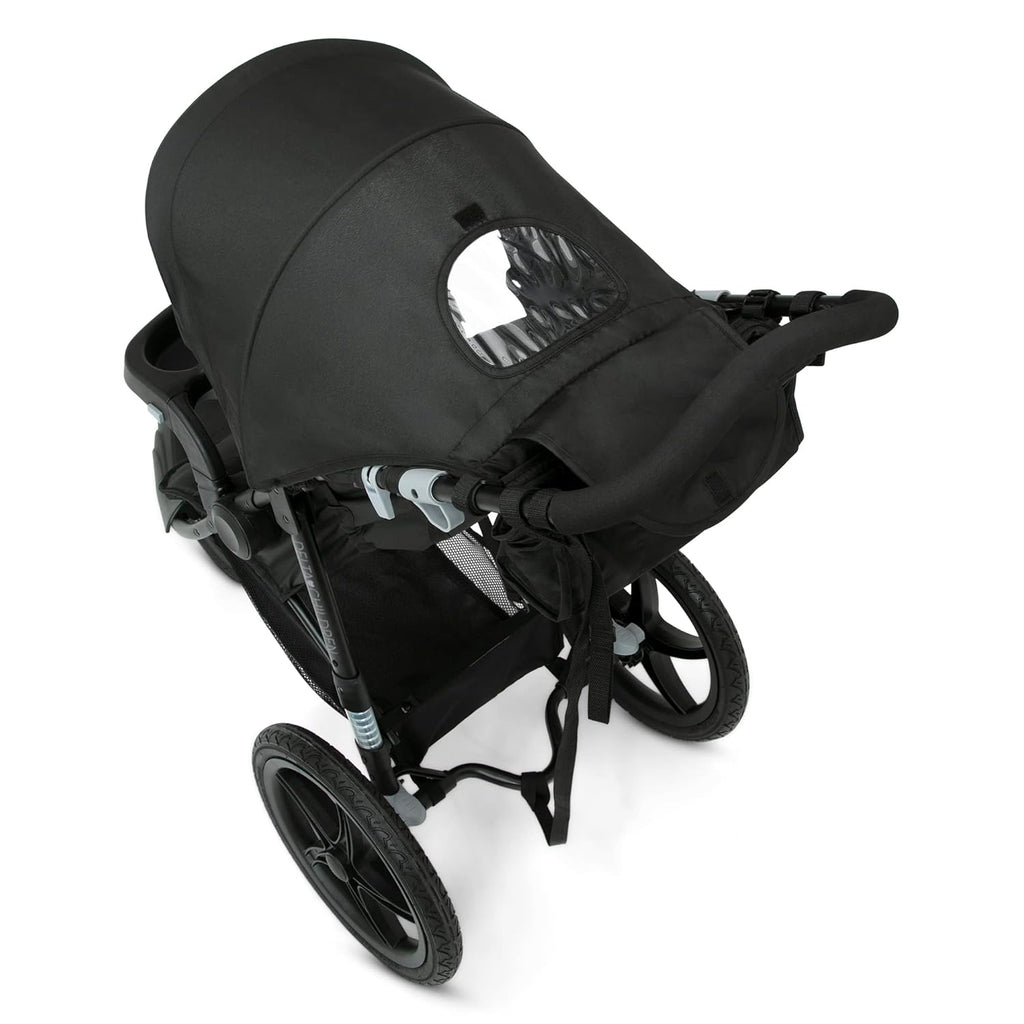 Delta Children Apollo Jogging Stroller Shock Absorbing Frame with Large Canopy Recline wourant