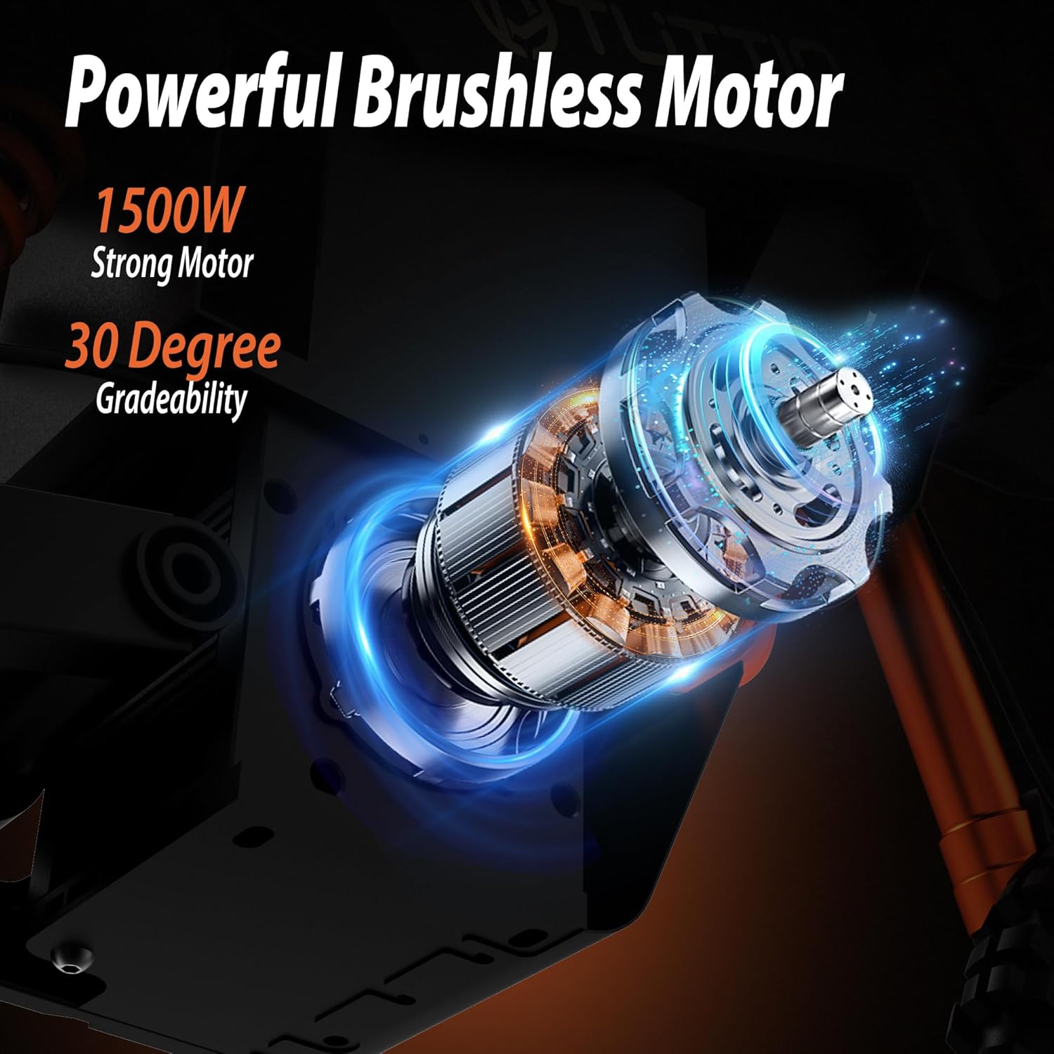 Tuttio Electric Dirt Bike Teens Adults Electric Bike 48V 21AH Removable Battery wourant