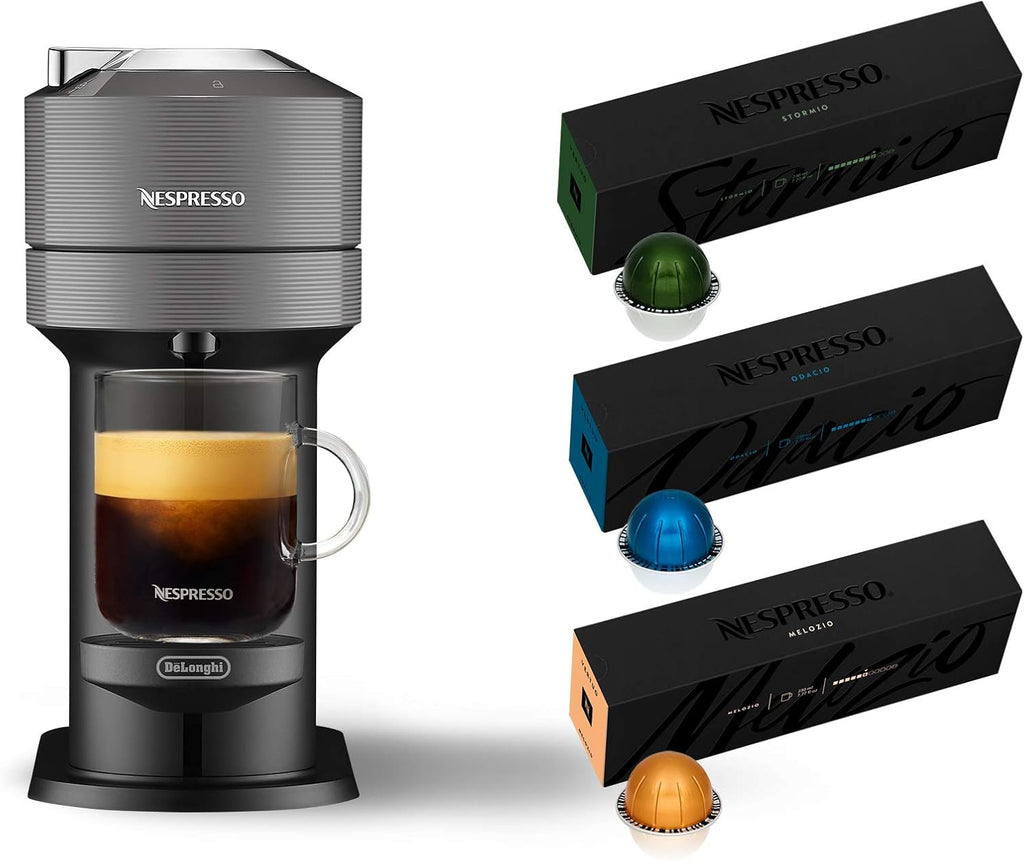 Nespresso Vertuo Next Coffee and Espresso Maker by De'Longhi, White wourant