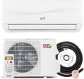 COSTWAY 11500 BTU Mini Split Air Conditioner 115V 17 SEER2 Wifi Enabled Inverter Air Conditioner wourant
