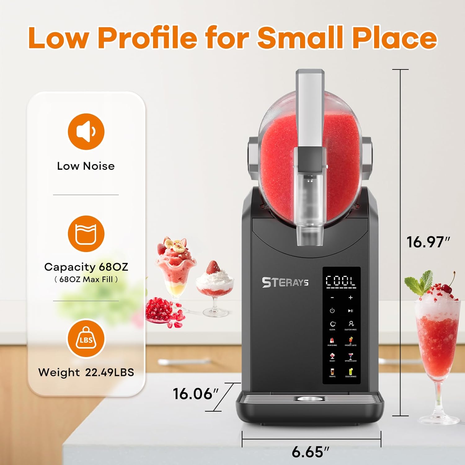 Ninja SLUSHi with RapidChill Technology, 88 oz. Frozen Drink & Slushie Machine, 5 Preset Programs, Margaritas, Frappés, and More wourant