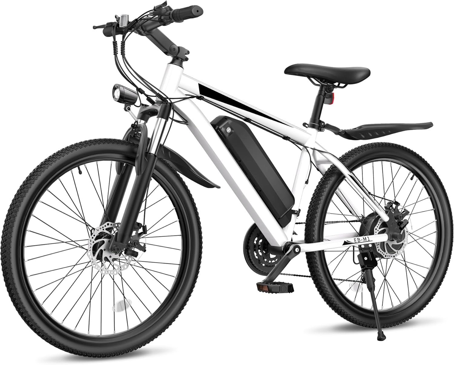 Electric Bike for Adults, 26" Ebike with 1000W Peak Motor, 21.7MPH 50Miles Electric Mountain Bike