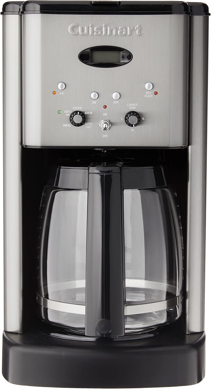 DCC-1200P1 12-Cup Programmable Coffeemaker Coffee Maker, Carafe wourant