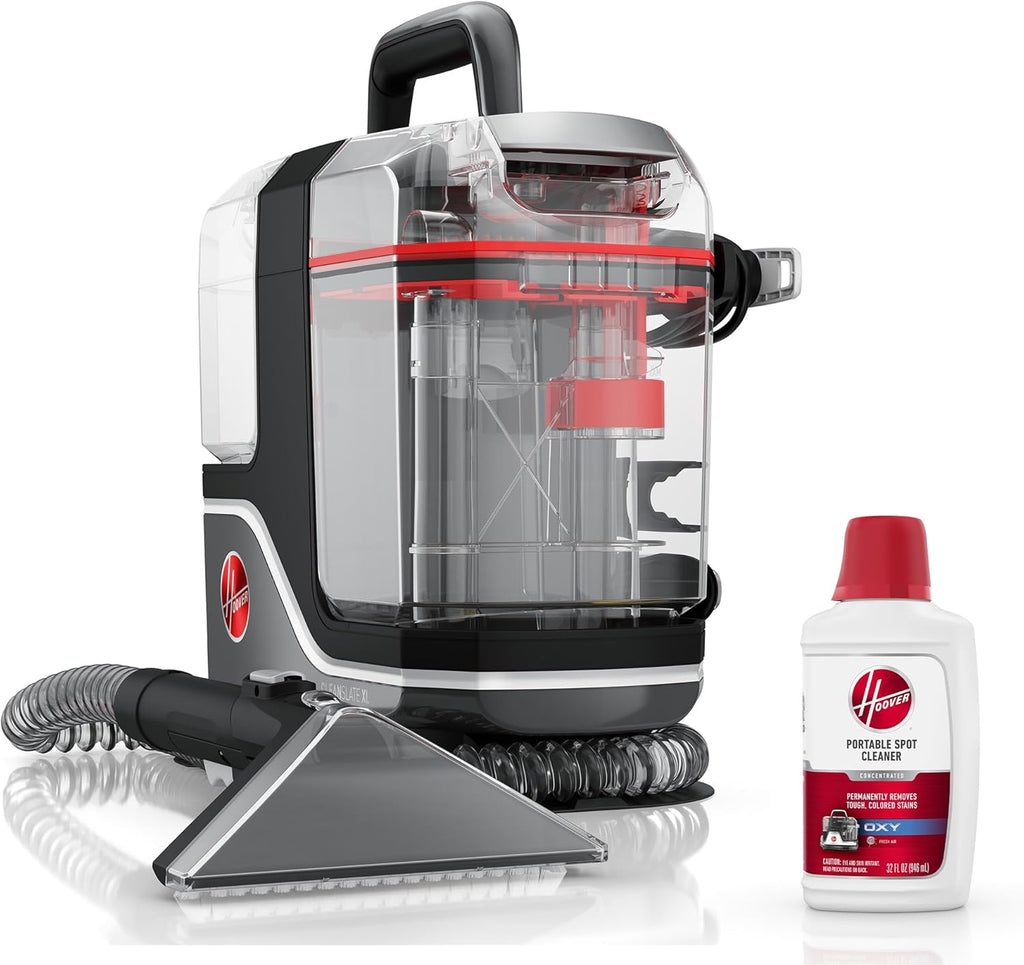 Hoover CleanSlate Plus Portable Carpet & Upholstery Spot Cleaner with Powerful Suction and Multiple Tools wourant