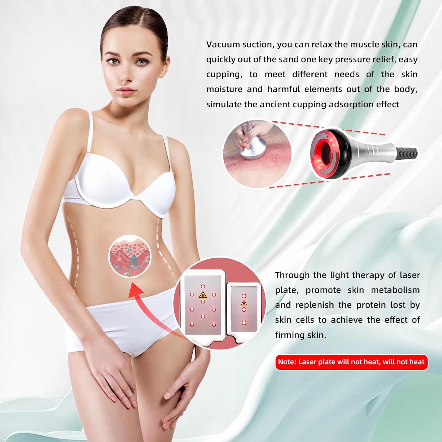 Body Massager Multifunction Beauty for Improvement in The Appearance of Cellulite Device wourant